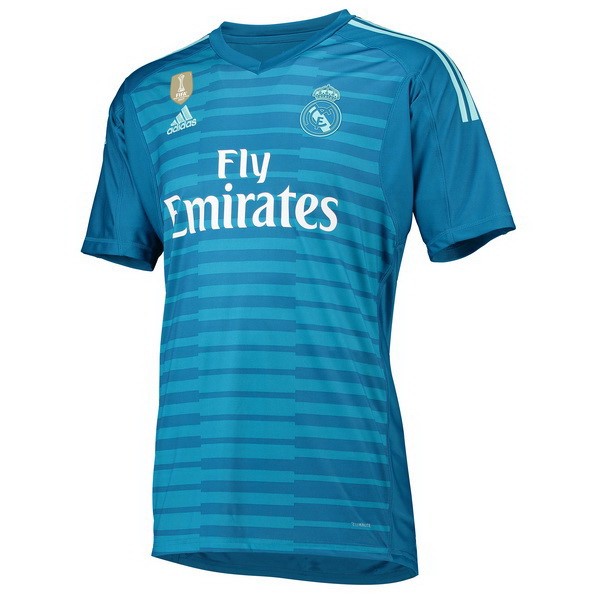 Tailandia Camiseta 2ª Real Madrid Portero 2018-2019 Azul